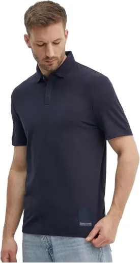 Armani Exchange Men's Limited Milano Edition Regular Fit Patch Logo Polo