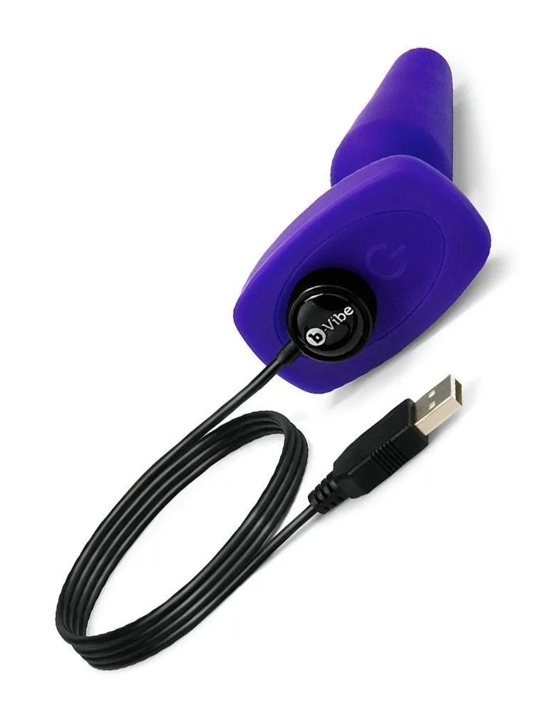 b-Vibe Trio Butt Plug, Purple