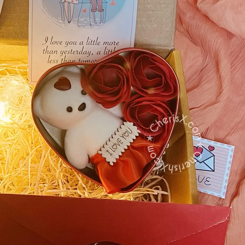 Box Of Hearts - Valentine Gift/Valentine Day Gift for Girlfriend/boy Friend/Valentines Day Gift