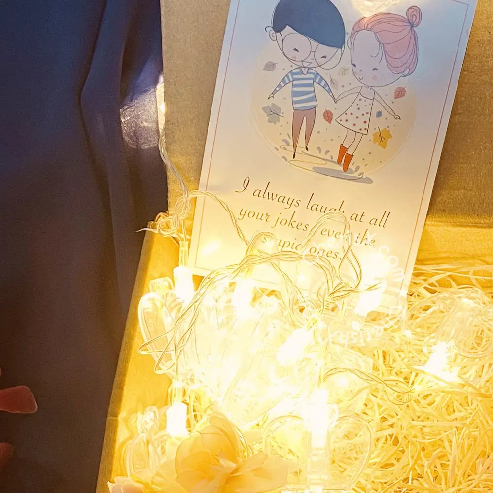 Box Of Hearts - Valentine Gift/Valentine Day Gift for Girlfriend/boy Friend/Valentines Day Gift