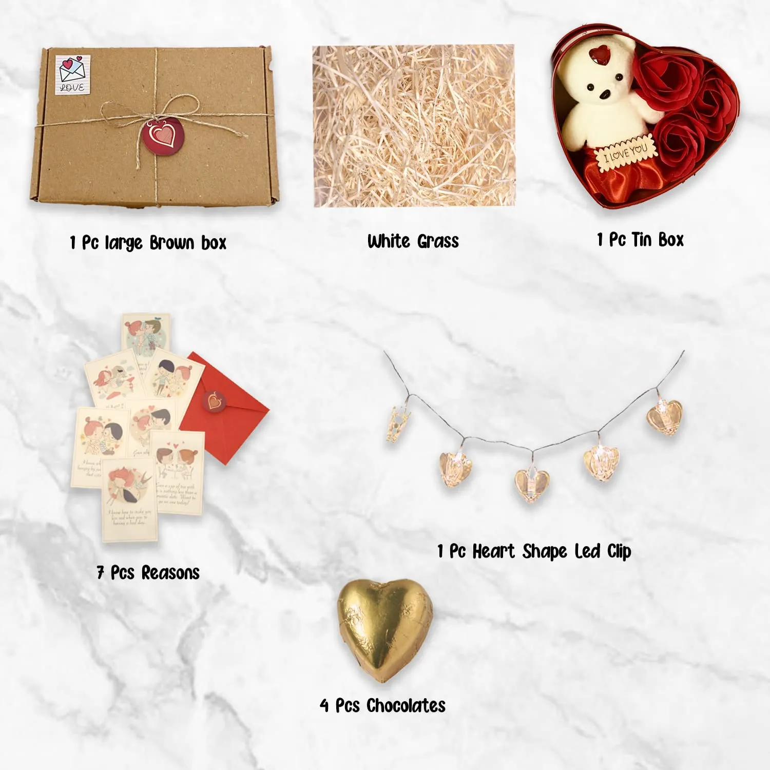 Box Of Hearts - Valentine Gift/Valentine Day Gift for Girlfriend/boy Friend/Valentines Day Gift