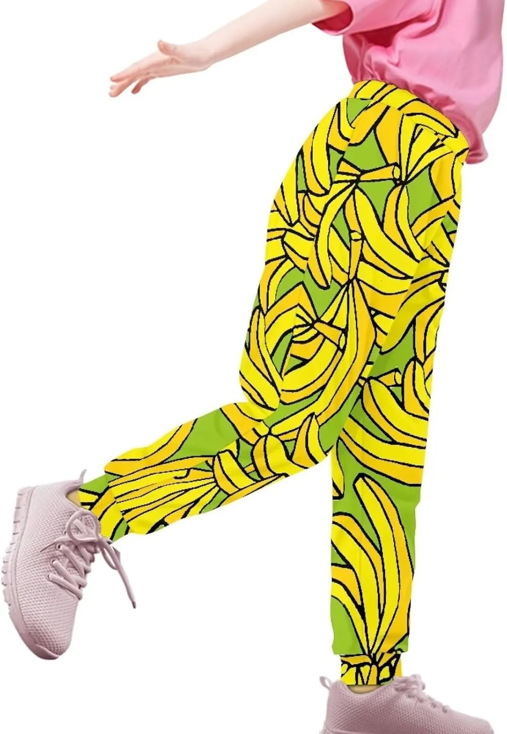 Boys' Pants Athletic Sweatpants Funny Jogger Pants Casual for Kids Youth Sports Pants for Boy 4-15Y with Pockets