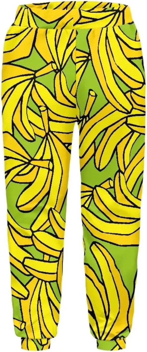 Boys' Pants Athletic Sweatpants Funny Jogger Pants Casual for Kids Youth Sports Pants for Boy 4-15Y with Pockets