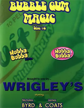 Bubble Gum Magic by James Coats and Nicholas Byrd - Volume 2 video - INSTANT DOWNLOAD