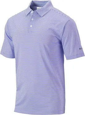 Columbia Men's Golf Club Invite Polo Omni Wick Lightweight Short Sleeve Shirt