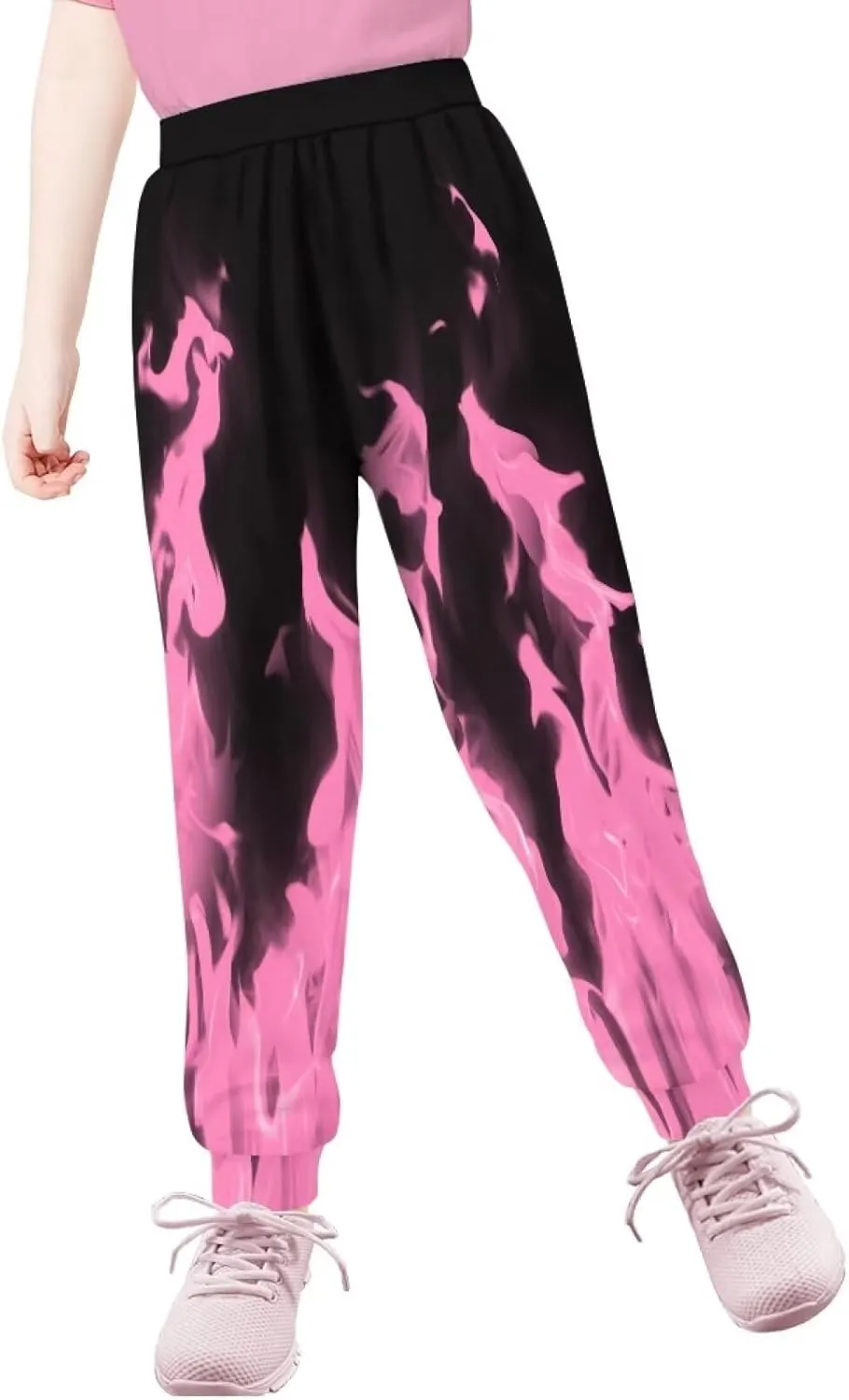Cumagical Cute Sweatpants for Teen Girls Workout Pants for Kids Girls Sport Running Walking Joggers for Boys