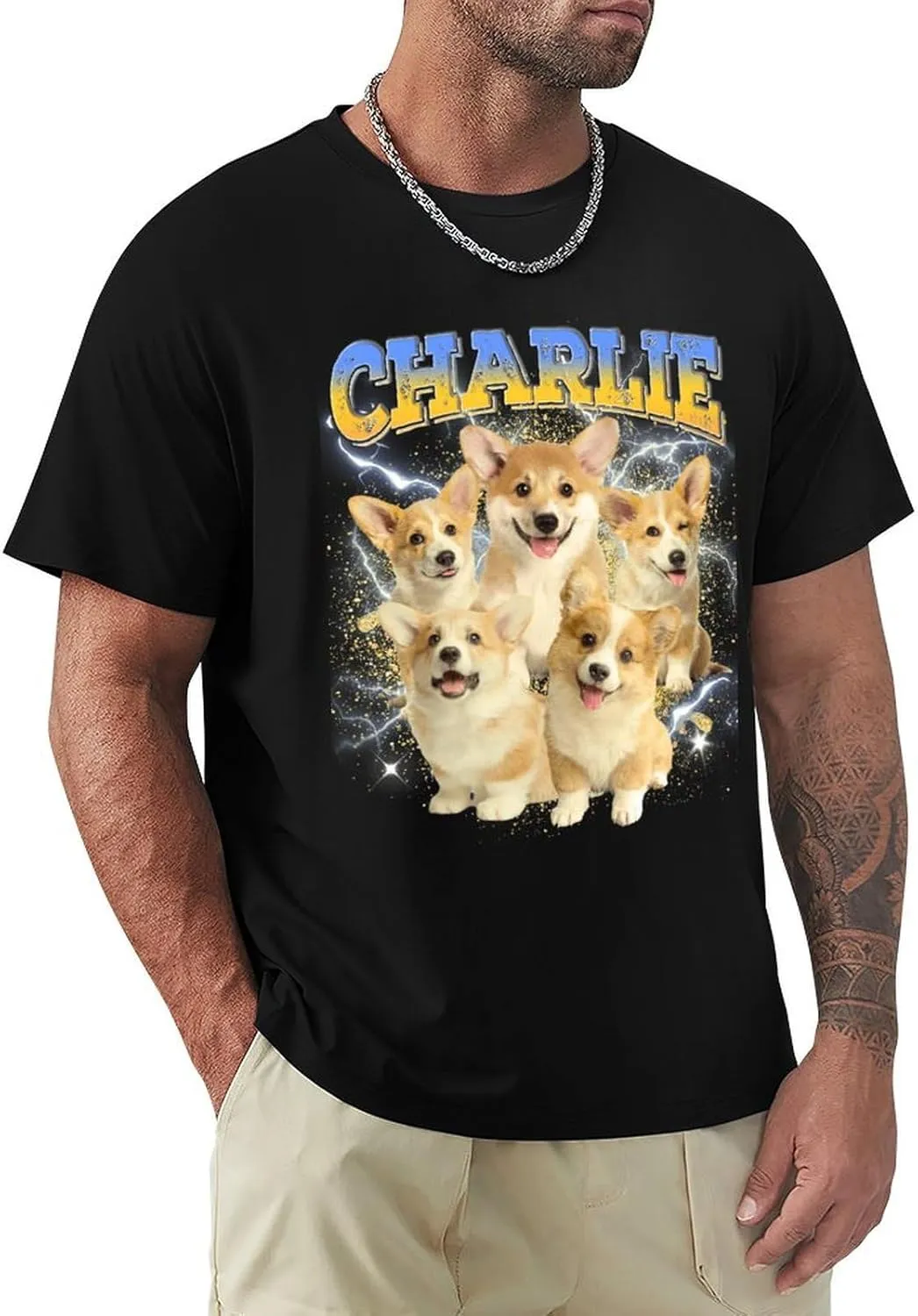 Custom Shirt for Men and Women, Personalized Picture Photo Face Text T-Shirt, Customized Tshirts Design Your Own
