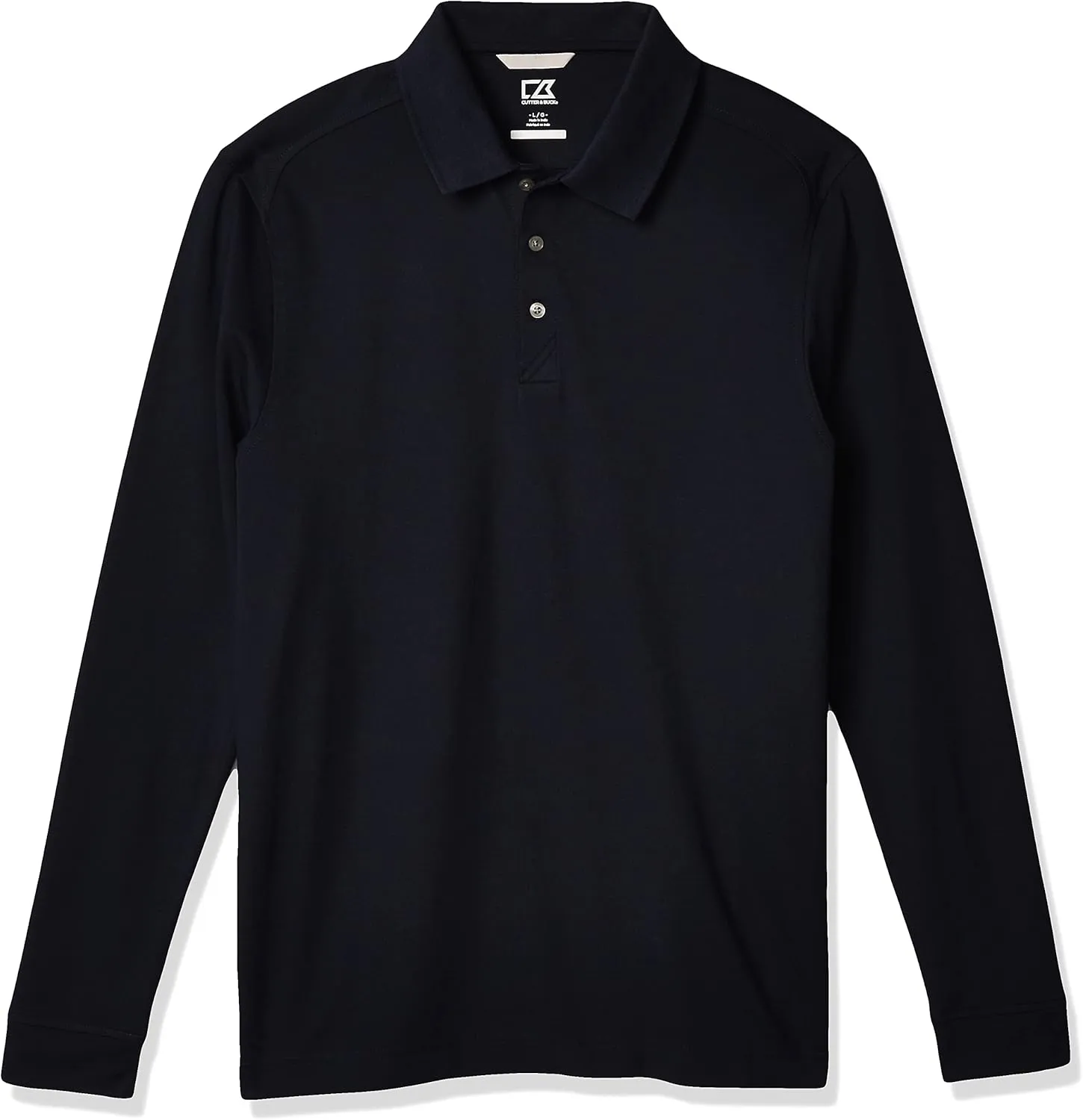 Cutter & Buck Men's Big & Tall 35 UPF, Long Sleeve Advantage Polo Shirt