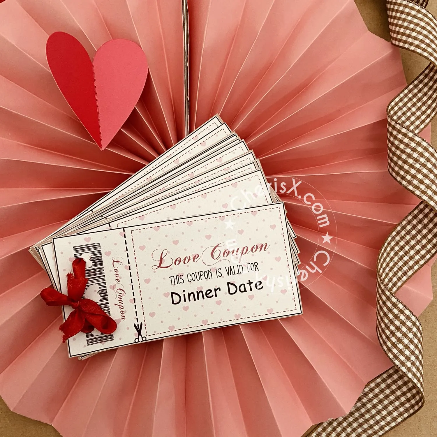 Love Coupon - Valentine Gift/Valentine Day Gift for Girlfriend/boy Friend/Valentines Day Gift