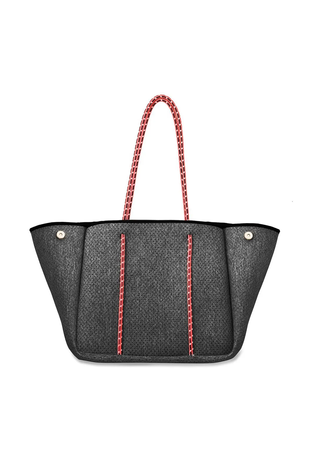 Neoprene Tote, Black Heather
