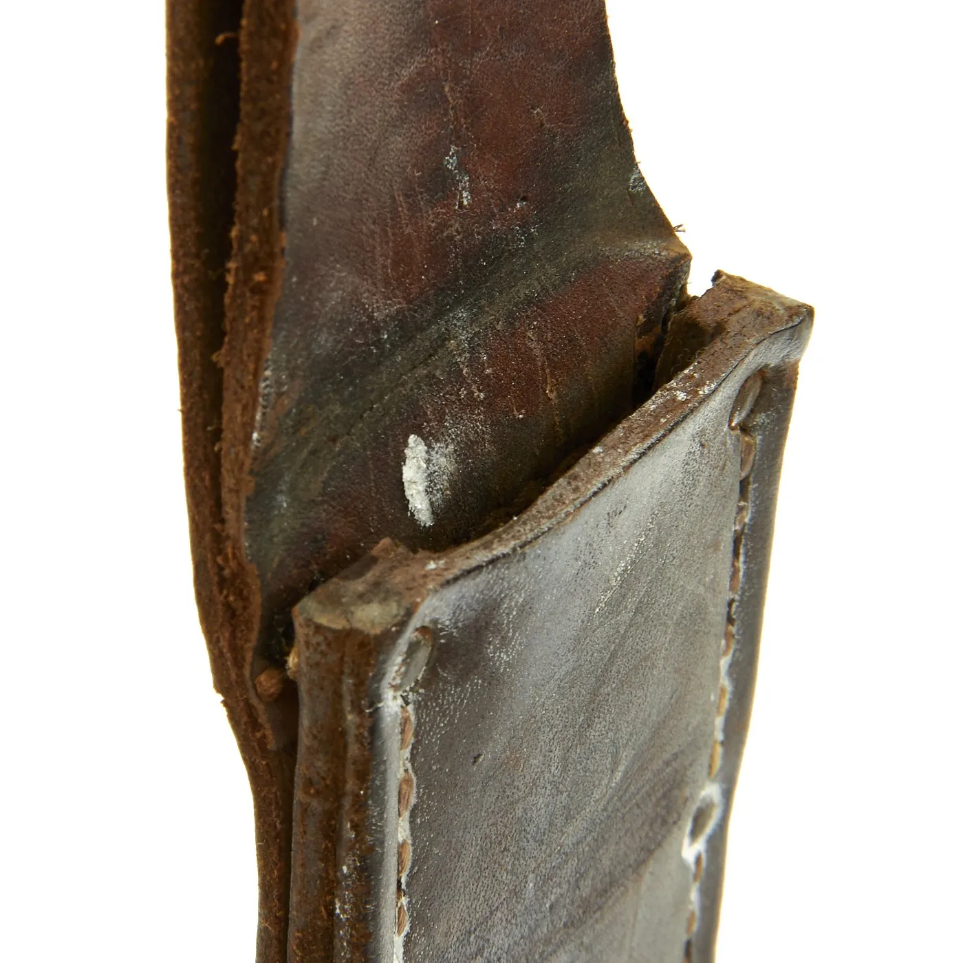 Original U.S. WWII 88th Infantry Division Blue Devils Named M3 Blade Marked Fighting Knife by Utica with M6 Leather Scabbard