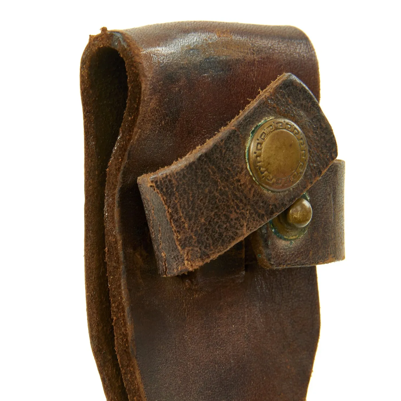 Original U.S. WWII 88th Infantry Division Blue Devils Named M3 Blade Marked Fighting Knife by Utica with M6 Leather Scabbard