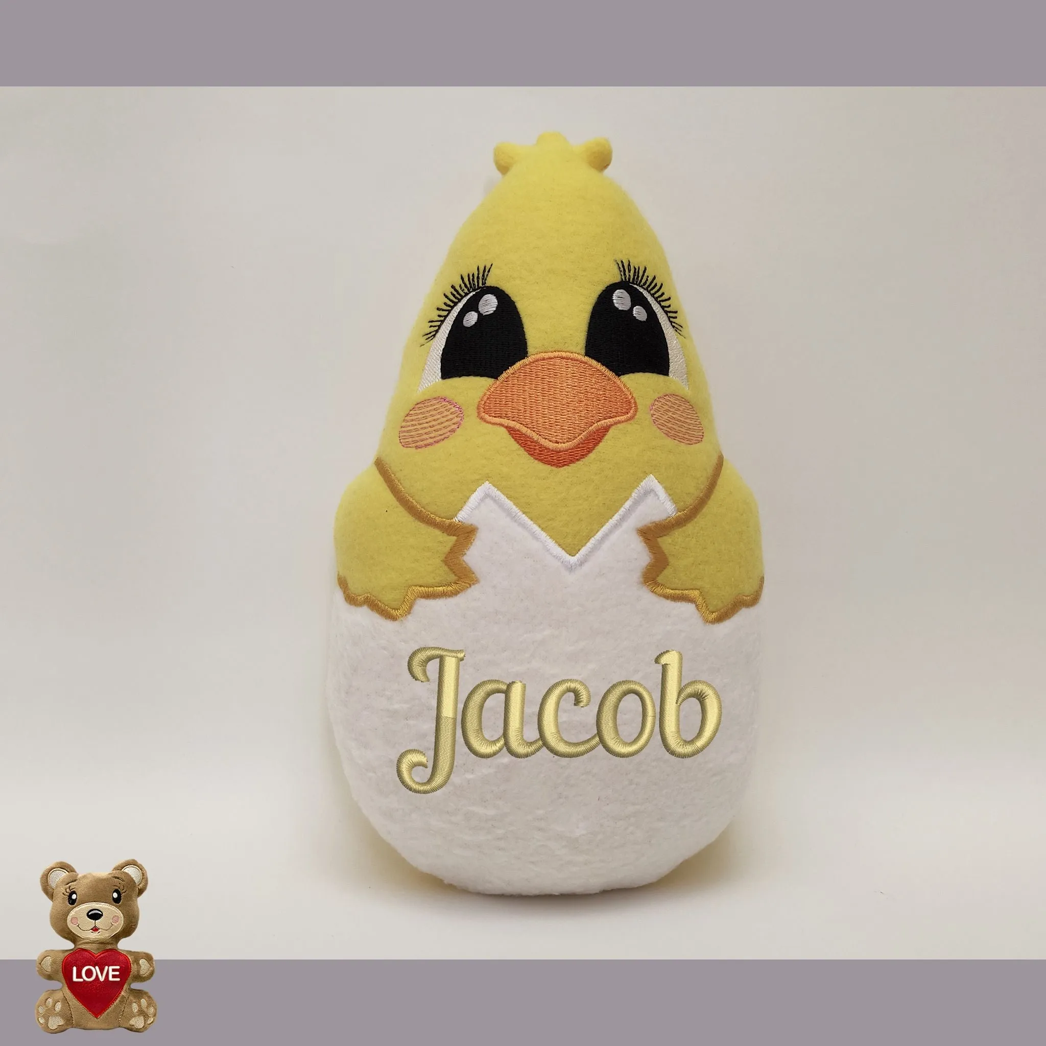 Personalised Cute Chicken Stuffed toy ,Super cute personalised soft plush toy, Custom Gifts For Children