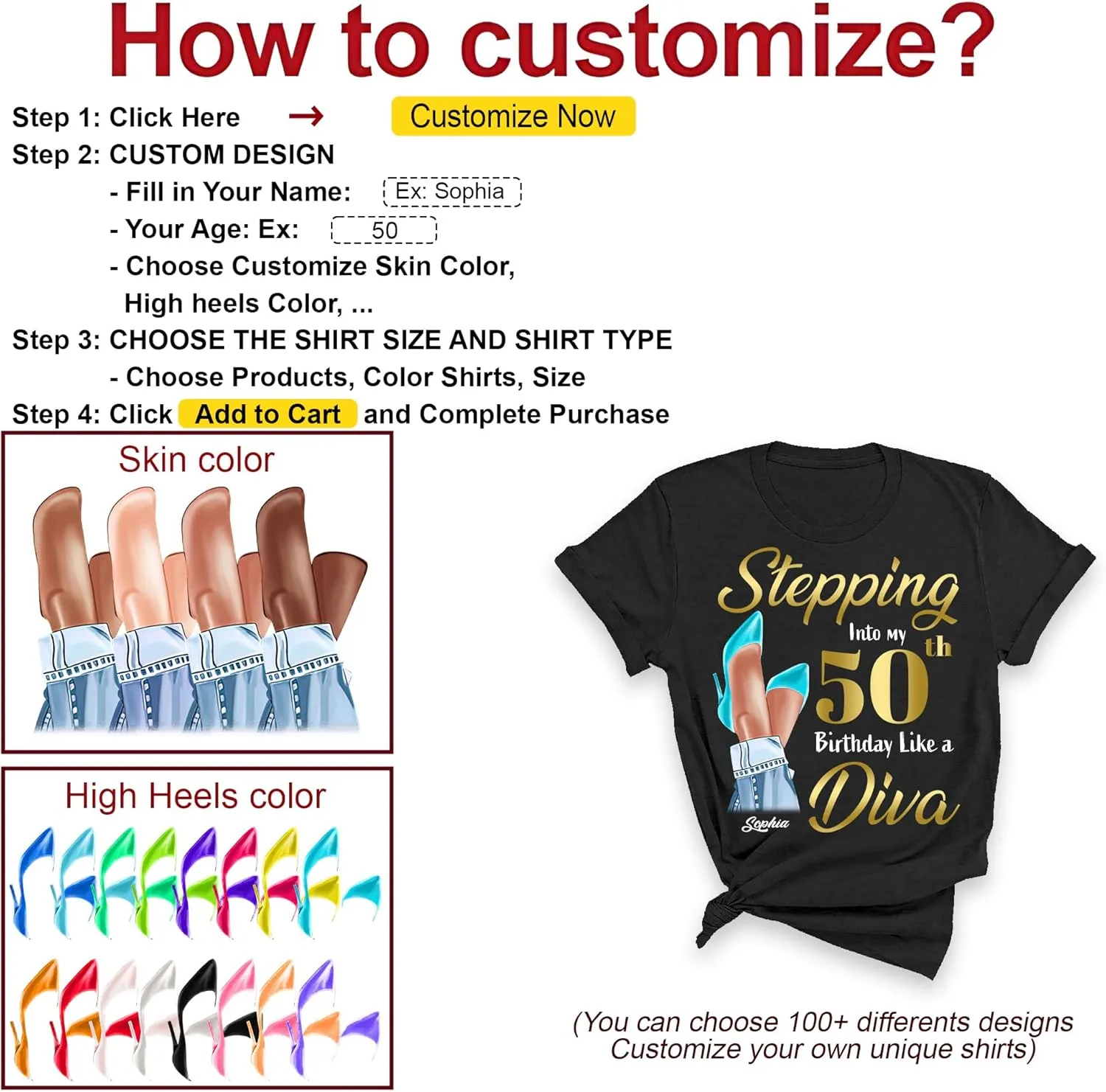 Personalized Birthday Shirts for Woman, Birthday Gifts for Her, Custom Photo Birthday Shirt, Its My Birthday Shirt Women