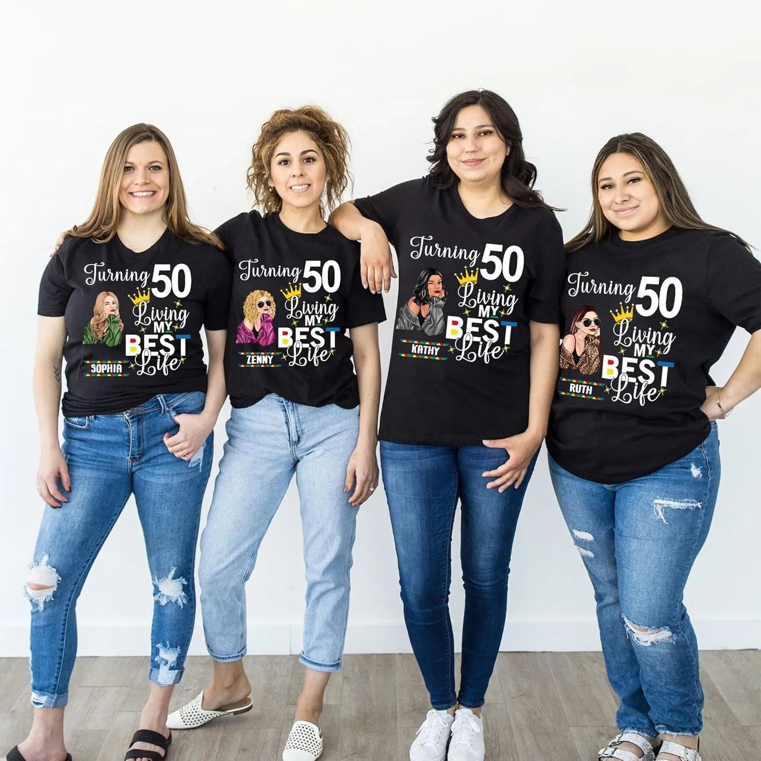 Personalized Birthday Shirts for Woman, Birthday Gifts for Her, Custom Photo Birthday Shirt, Its My Birthday Shirt Women