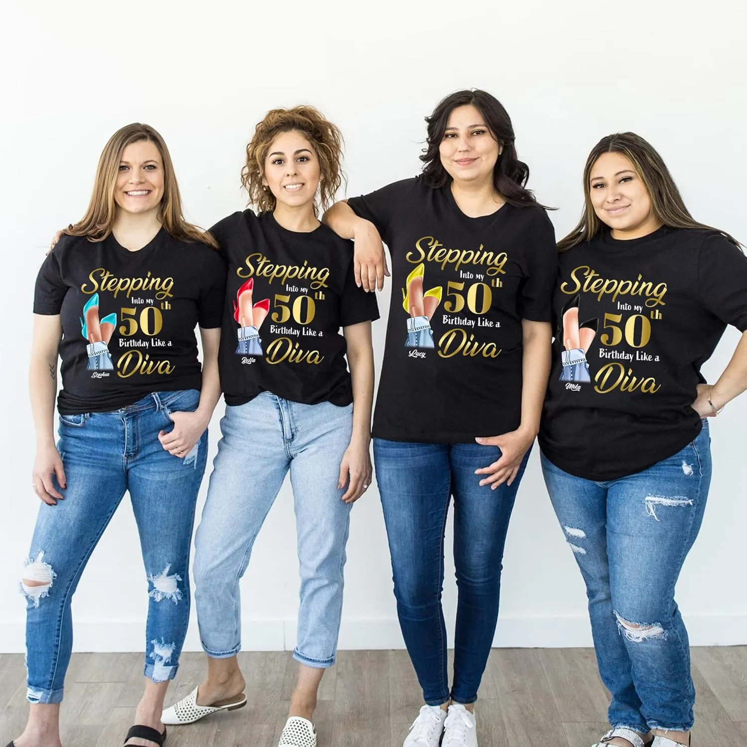 Personalized Birthday Shirts for Woman, Birthday Gifts for Her, Custom Photo Birthday Shirt, Its My Birthday Shirt Women
