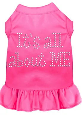 Rhinestone All About Me Dress Bright Pink 4x (22)