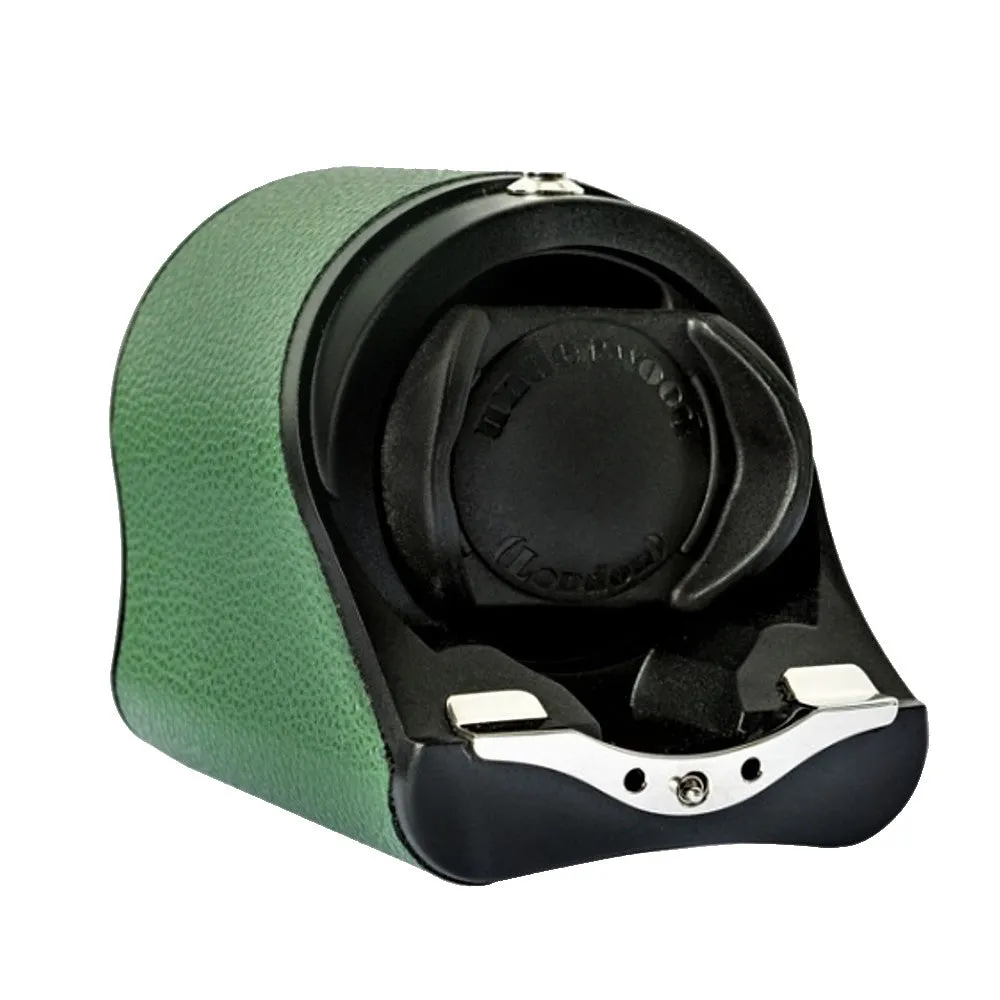 UNDERWOOD (LONDON) - Rotogalbe Leather Single Watch Winder | UN880/GRN