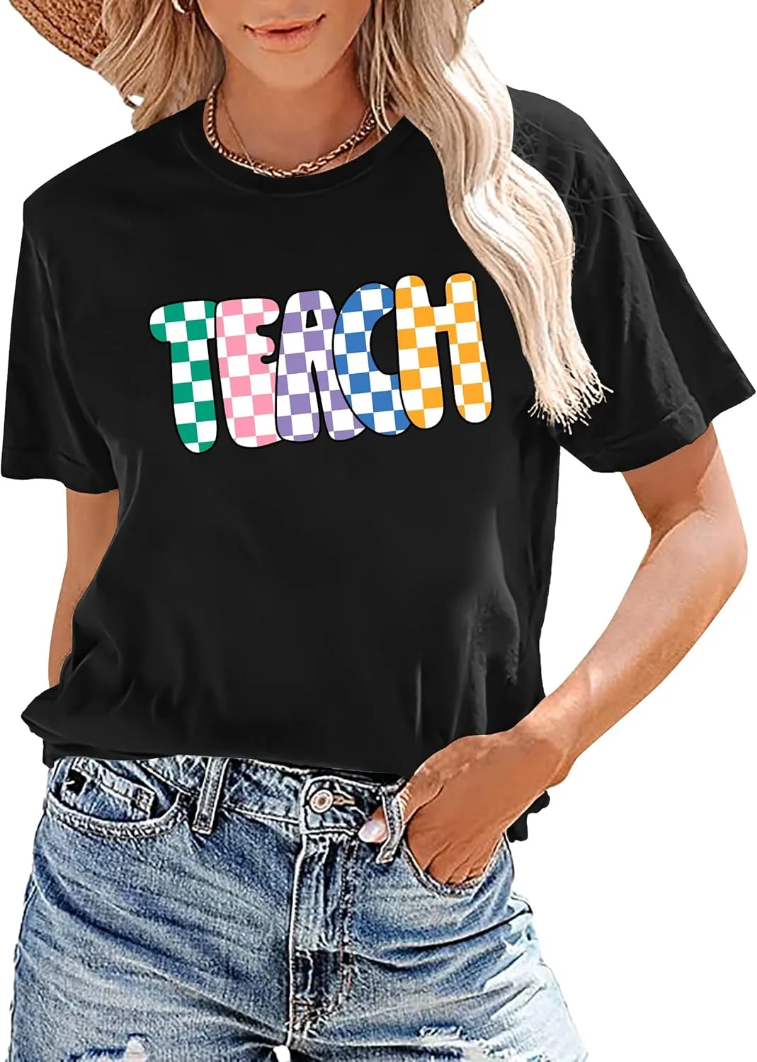 Women's Funny Teacher T-Shirts: Cute Teach Life Tees & Gifts