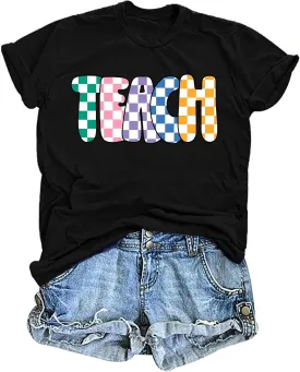 Women's Funny Teacher T-Shirts: Cute Teach Life Tees & Gifts